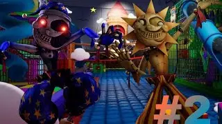 Five night at freddy's security breach| Let's play #2 Sun et Moon font peur