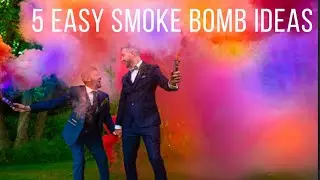 Five simple smoke grenades ideas you have to try in your photography!