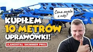 KUPIŁEM 10 METR&Oacute;W UPRAW&Oacute;WKI ! CENA ZWALA Z N&Oacute;G? (LANDSTAL SKIMMER PRO)