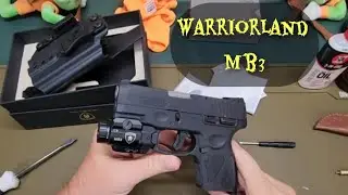 WARRIORLAND MB3 Pistol Light and Kydex Holster for taurus g series pistols