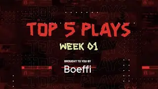 ACS S1 PUBG MOBILE: TOP 5 PLAYS OF WEEK ONE