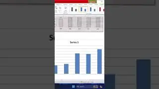 How to create Graph on Microsoft Word using Excel #reelsvideo #excel #graph #word #reeels2023