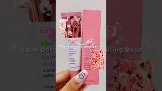 @Glossier balm dotcom shade sparkling rose ​⁠#glossier #lipbalm #sephora #pink