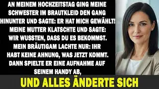 Am Hochzeitstag lief meine Schwester im Brautkleid zum Altar – alle waren fassungslos