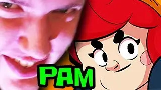 Hrám BRAWL STARS s TVOJOU MAMKOU! - Pam