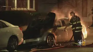 Multiple Cars Set On Fire In Arson In Calumet Park; Man Seen Running From Scene
