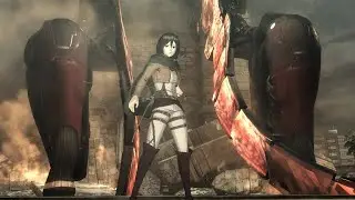Mikasa enters the Metal Gear universe...