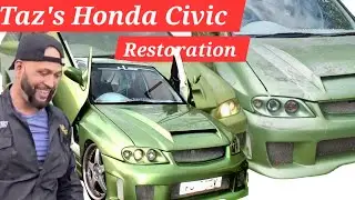 Taz's Maxpower Honda Civic Restoration | Bringing back Tazs Honda Civic | Maxpower Show Cars