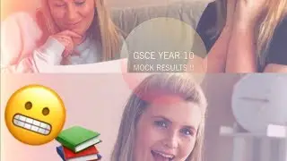 OPENING MY GSCE MOCK RESULTS WITH MY MADRE * LIVE REACTION ♡
