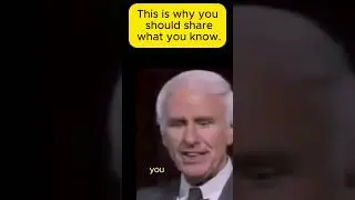 Jim Rohn best advice; This is why you should share what you know. #motivation #discipline #success,