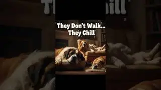 Meet the 3 Laziest Dogs Ever 😴🐶 | Masters of the Nap Game! #dog #dogs #shorts #fypシ