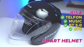 Sekarang Helm udah Smart ada Speaker & Bisa GPS! Review OASE Rider