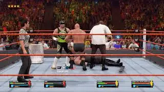 WWE 2K25 - Hurricane Vs Kane Vs Mankind Vs Steve Austin