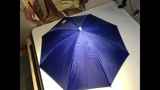 Sansheng 26 inch Diameter Folded Loose Belt Fishing Cap Hat Cover Umbrella Sunhat  Head Shade Drone