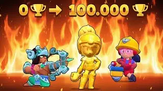 Thank you for seven years of Brawl Stars// 0 - 100K trophies