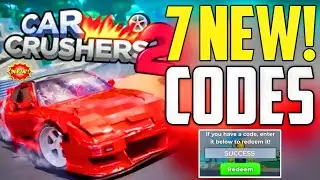 [NEW CARS!🔥] ✨UPDATE✨ WORKING CODES - CAR CRUSHERS 2 ROBLOX CODES 2026 - CAR CRUSHERS 2 CODES 2026