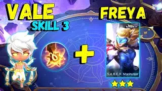 VALE Skill 3 + FREYA Combo | Easy 3 Stars Hyper Core | Magic Chess