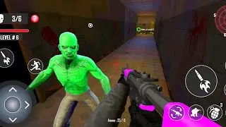 Scary Zombie FPS Shooting _ Hospital mode _ Android GamePlay