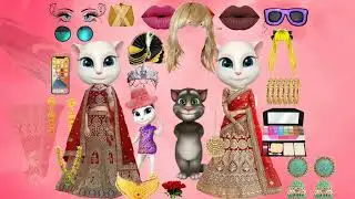 For talking tom billu & billa fairy bridal makeup💄👄👰&zwj;♂️💅 funny comedy video