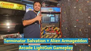 TeknoParrot Releases Arcade Terminator Salvation + Alien Armageddon - Gameplay LightGun Showcase