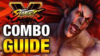 NECALLI COMBO GUIDE - Street Fighter V - Easy to Advanced [HD 60fps]