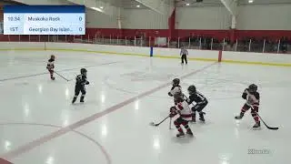 Georgian Bay Islanders U11B vs Muskoka Rock FIRST PERIOD ONLY (technical difficulties)