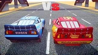 MCQUEEN Vs DINOCO / GTA IV Cars Mods
