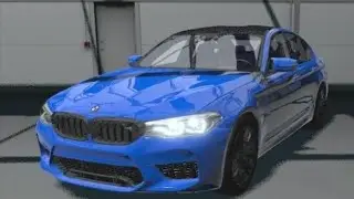 testing the BMW M5 F90 (gmod:simfphys)