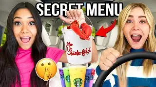 TRYiNG DRIVE-THRU SECRET MENU ITEMS!!