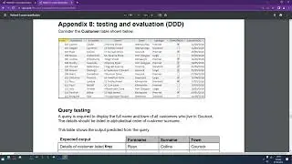 National 5 DDD Lesson 16 - Testing and Evaluation