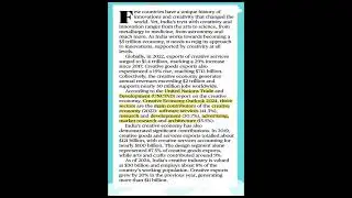 Creative Economic Outlook 2024, #UNCTAD, #upscprelims2025 , #ytshorts