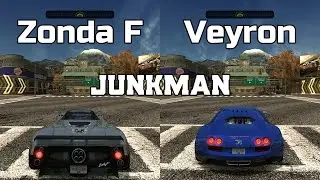 Pagani Zonda F vs Bugatti Veyron Super Sport 16.4 - NFS MW Redux V3 - WHICH IS FASTEST ?
