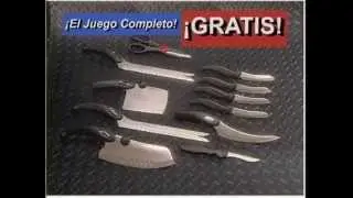 Miracle Blade III TV Spanish Infomercial-Part 1: Los cuchillos más vendidos en América