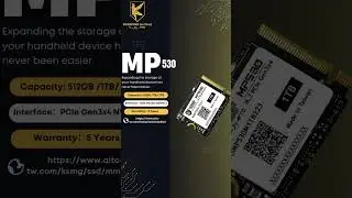 KINGSMAN MP530 M.2 NVME 2230 SSD