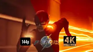 The Flash Gets His Powers Back | 7x01 Rescored | 144p to 4k |