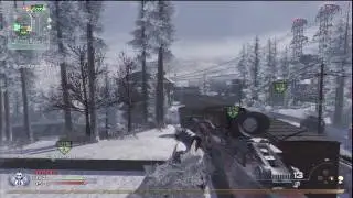 MW2! Sick Noscope Across The Map ! (Gunit123)