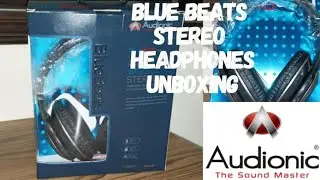 Headphones Unboxing | Audionic Blue Beats Stereo Headphones | New Wireless Headphones Review