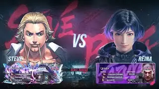Valfox (Reina) Vs NG | 2hamit7 (Steve) - FT3 #reinamishima  #tekken8 #godofdestruction