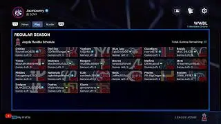 Mlb the show 23 custom league vs Ronnie hall