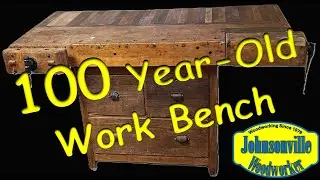 Столетний верстак для деревообработки &mdash; это мечта! #деревообработка #верстак