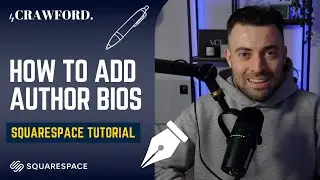 Add Author Profiles on Squarespace