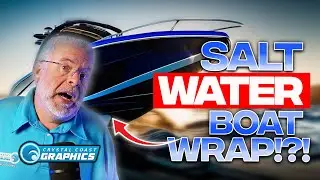 Can We Wrap a Boat that Goes in Saltwater | Crystal Coast Graphics