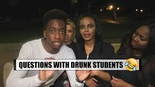 TRICK QUESTIONS WITH DRUNK STUDENTS PART 1 !!!