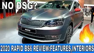 2020 Skoda Rapid BS6 Matte Concept Review | Price, Features, Interiors | India