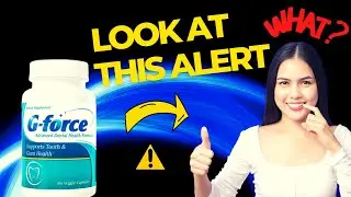 G-FORCE REVIEW ⚠️ Gforce Supplement Review - G Force Dental Works? Gforce Teeth And Gums.