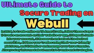 Online Trading on Webull with Payment Security (2024) #bitcoin #trading #webull #cryptocurrency
