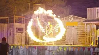 Kaylie Kreatrix Fire and Circus show.