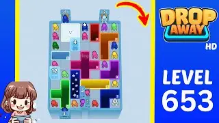 Drop Away Level 653 Solution Walkthrough