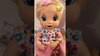 #babyalive #babyalivedoll #viral Angel is broken&hellip; pls leave some help for Angel! 😭