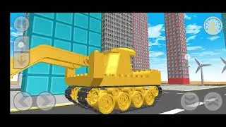 Draw bricks in bulldozer